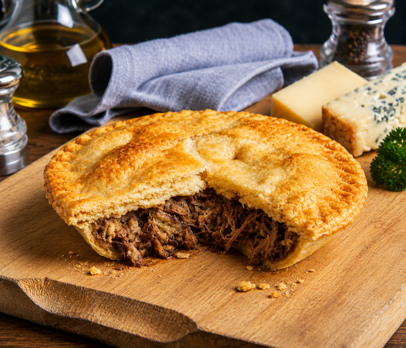 Steak & Blue Cheese Pie