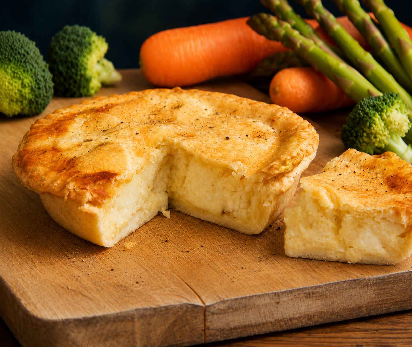 Cheese & Potato Pie